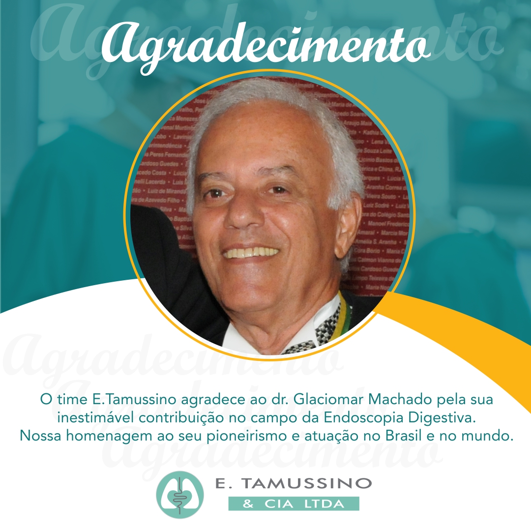 Agradecimento ao dr. Glaciomar Machado