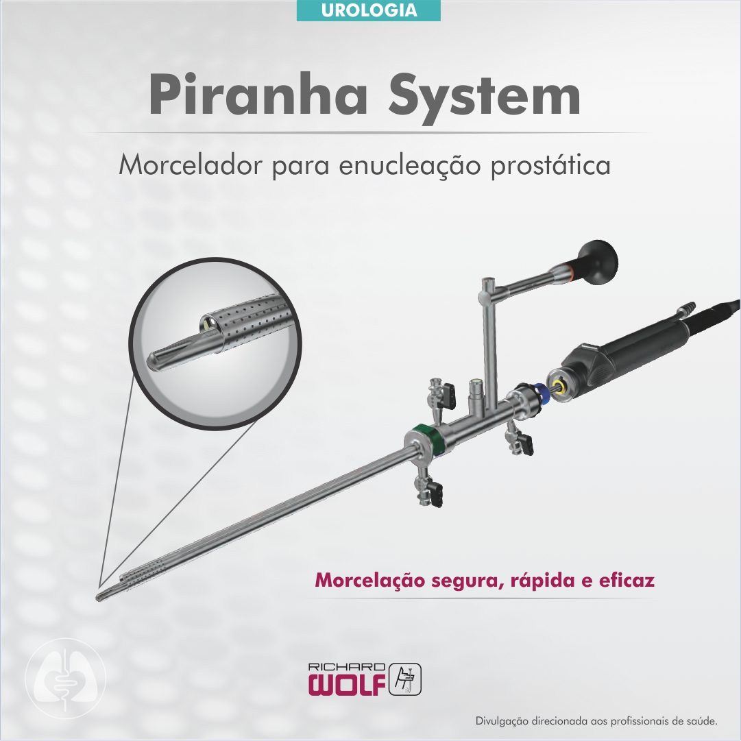 Assista o desempenho do produto Piranha System, da Richard Wolf