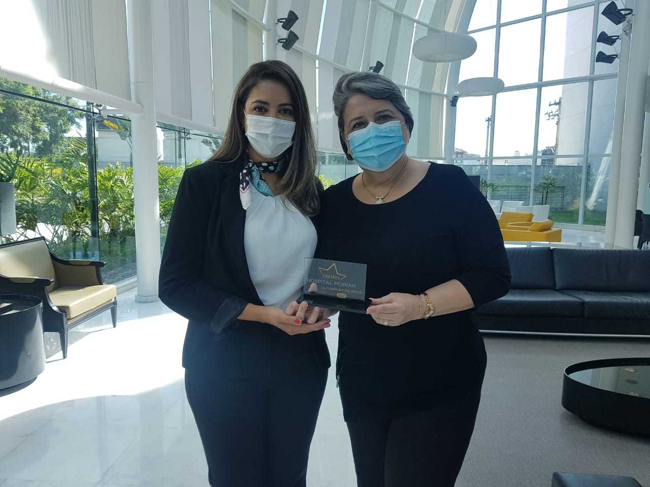 E.Tamussino recebe prêmio Qualidade por Excelência do Hospital Moriah
