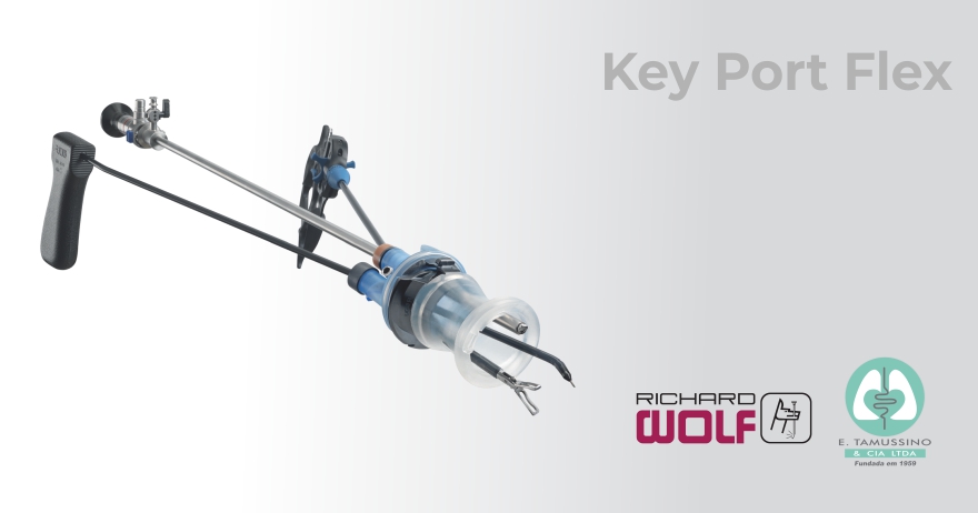 Key Port Flex - Nova flexibilidade para cirurgia transanal e transabdominal