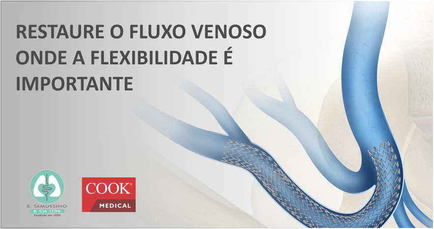 Resultados de follow up de 2 anos mostram que o Stent Zilver® Vena™ é seguro e eficaz